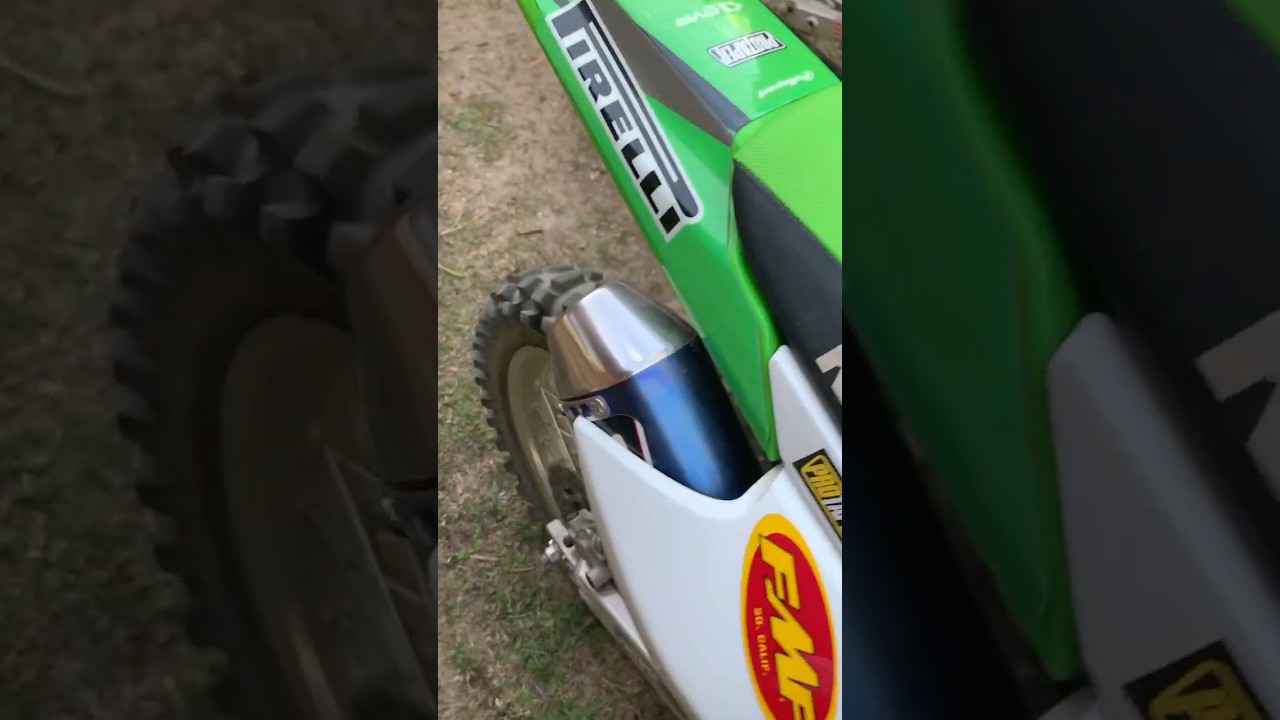 KLX140R F sound vs XR100 sound 