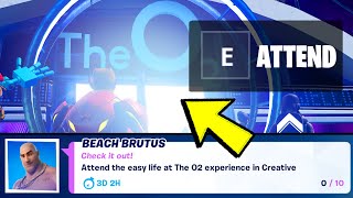 Attend the Easy Life at The O2 experience in Creative (Fortnite Event Free Rewards)