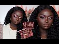 I Used It, But I Have Thoughts! HUDA BEAUTY NAUGHTY NUDE Palette (Swatches + Review) | Ohemaa