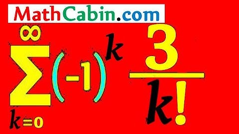 💤 Absolute Convergence Test problem #10 ! ! ! ! !