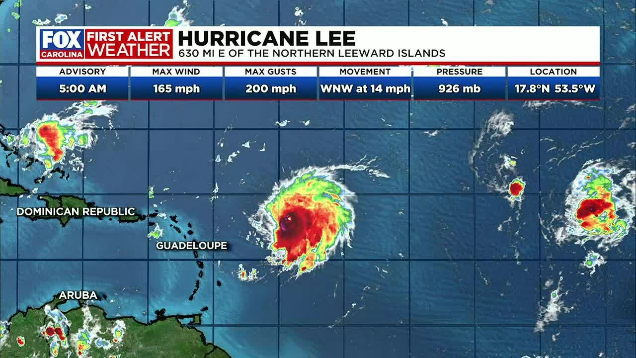 Tracking weekend storms and Hurricane Lee - YouTube