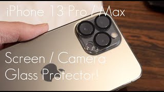 Do CHEAP Amazon glass Screen / Camera Protectors SUCK? - iPhone 13 Pro / MAX - Hands on Review