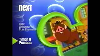 Disney Channel Next Buzz Lightyear Of Star Command Timon & Pumbaa 2006