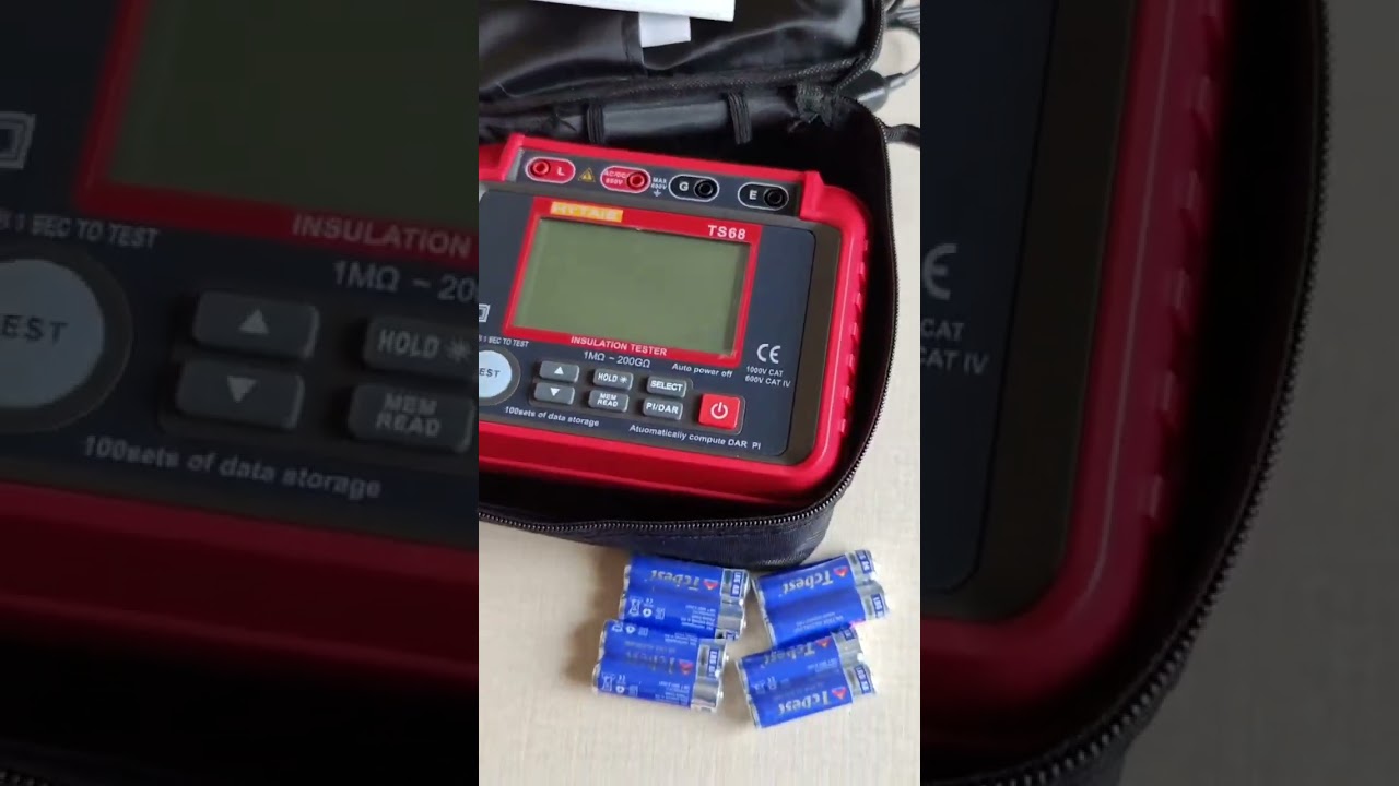 TS68 HYTAIS Digital Insulation Tester new arrival unboxing