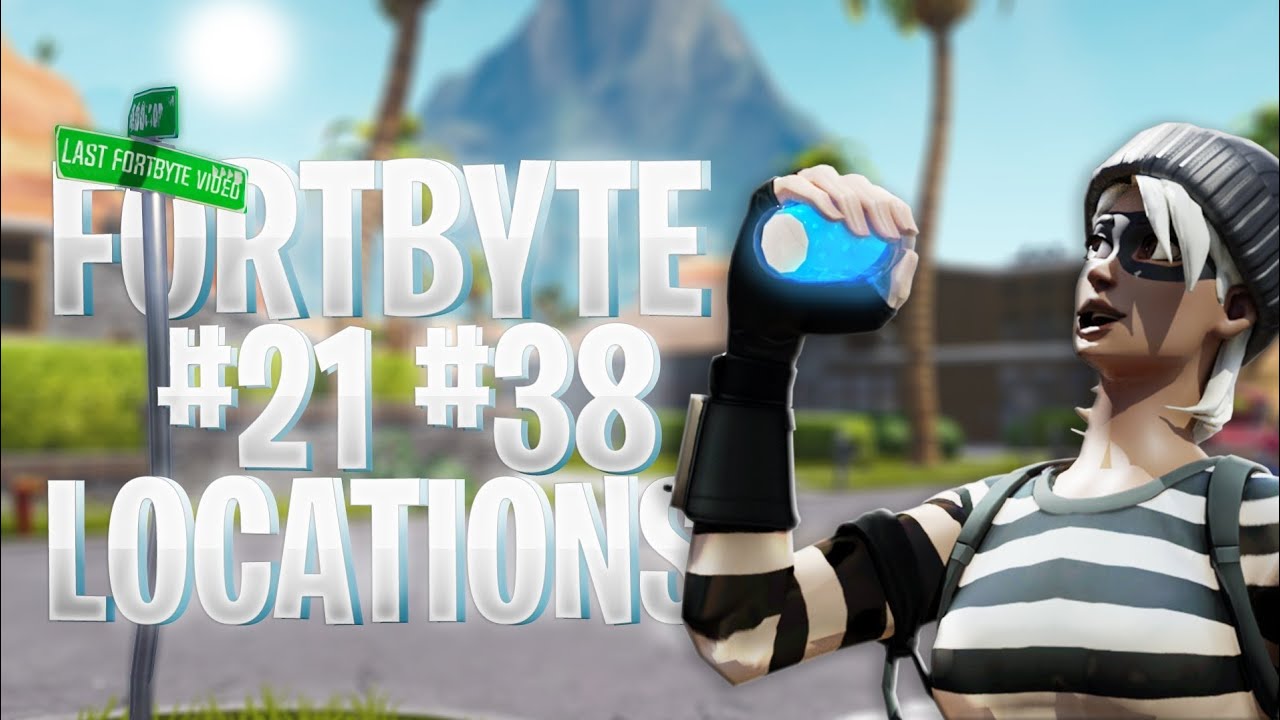 FORTNITE FORTBYTE #21 & #38 LOCATIONS & GUIDE (Season 9)