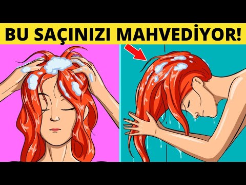 Video: Saç Neden Uzamıyor? Şampuanlama Hataları