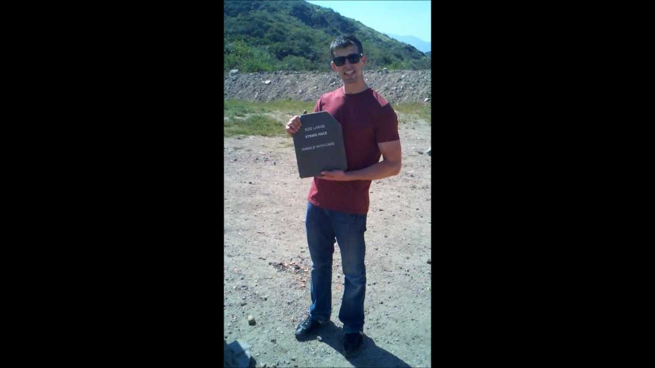 Esapi Level IV Body Armor TEST, Sapi Plate Test, Bulletproof Test - YouTube