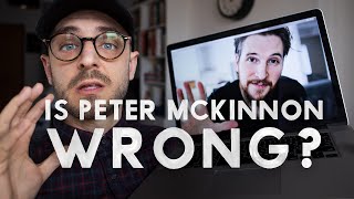Is Peter McKinnon WRONG?