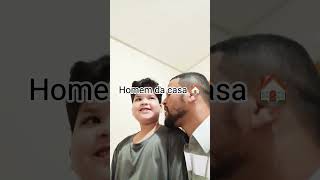 quando o papai vai trabalhar você e o homem da casa #filho #shorts #fyp