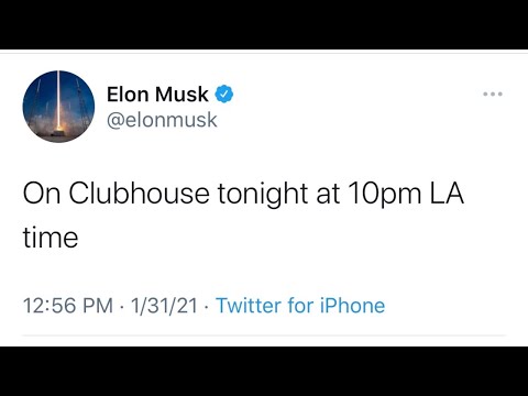 Elon Musk LIVE on Club house