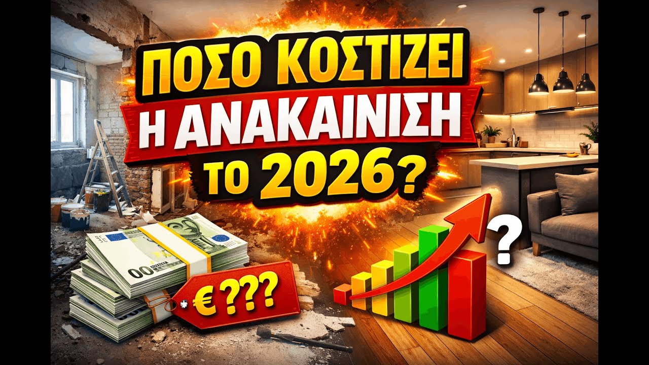 Ανακαίνιση σπιτιού 50τ.μ. κόστος.