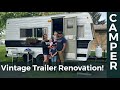Vintage trailer renovation  full overview