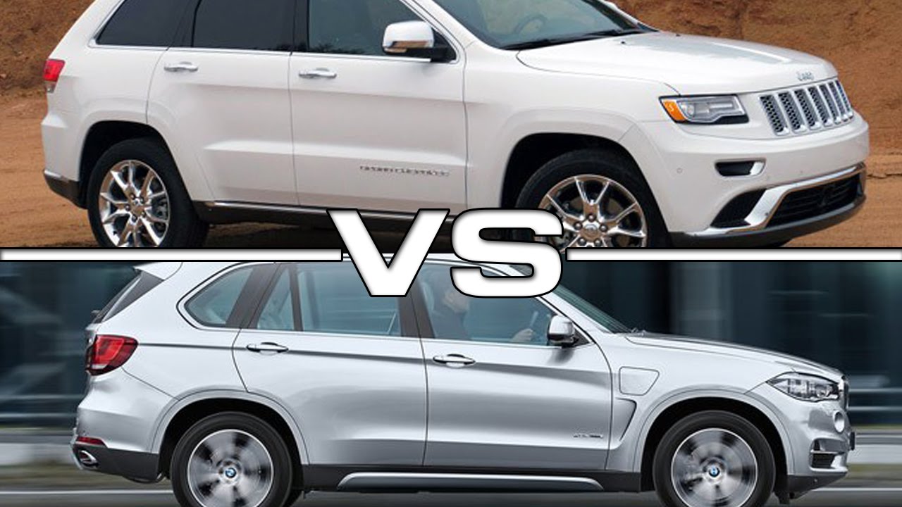 2016 Jeep Grand Cherokee vs 2015 BMW X5 YouTube
