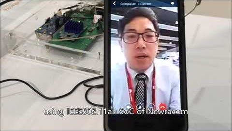 IEEE802.11ah VoIP Demonstration