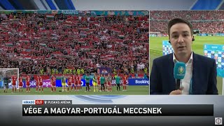 Vége a magyar - portugál meccsnek