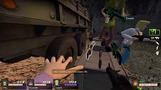 Left 4 Dead 2 Funny Moments with Mods Part 1 Getting Owned Away
