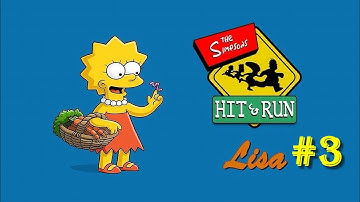 Hit & Run: The Simpsons part 3 LISA Walkthrough Gameplay (No Commentary)