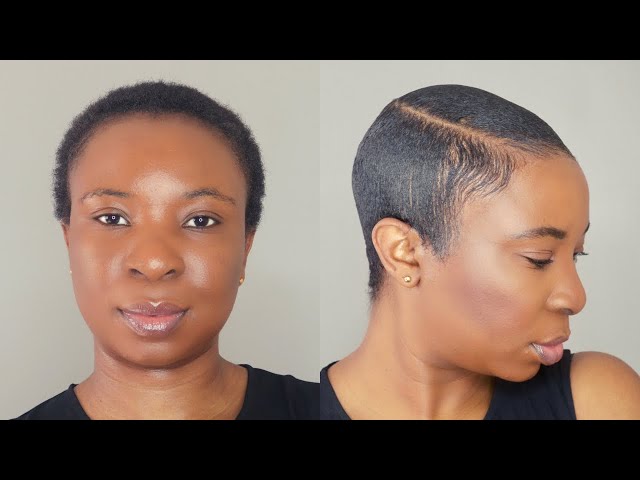 How To Sleek Down Super Short Hair