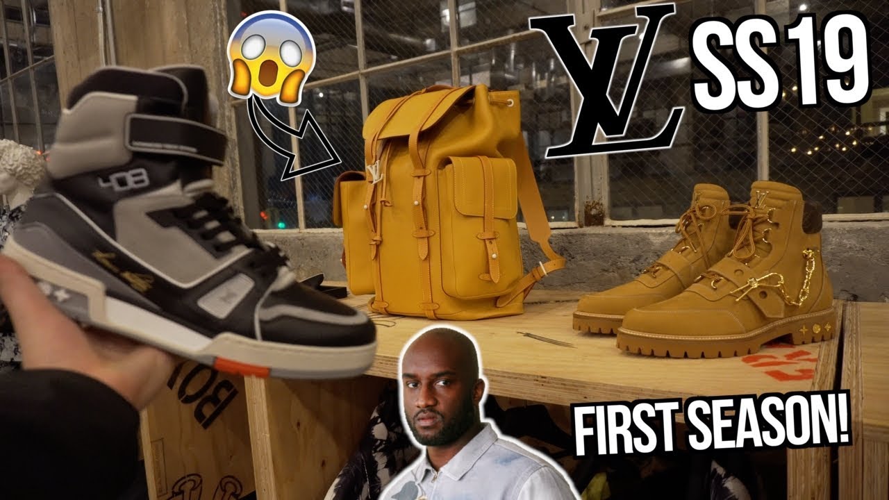 IN-STORE VIRGIL ABLOH x LOUIS VUITTON SS19 COLLABORATION! | MORE LIMITED THAN SUPREME! | LV ...