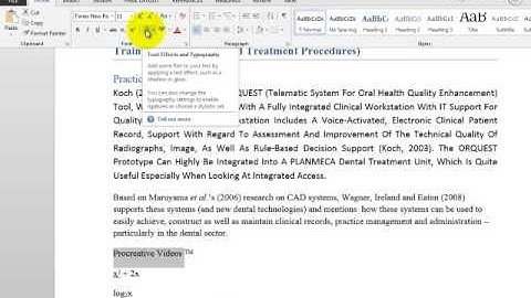 MS Word 2013 Lesson 02 - Font Group [Home Tab] Part 2