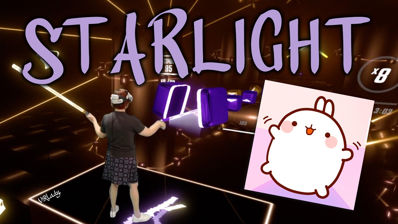 Beat Saber ★ dark cat - Starlight [FC-S Expert] ★ Mixed Reality