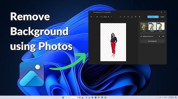 How to Remove Background of Image in Windows 11 using Photos App