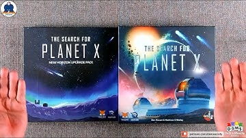 UNBOXING THE SEARCH FOR PLANET X Board Game #indabox