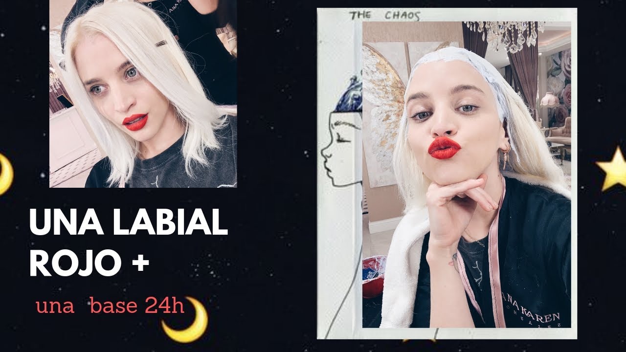UNA BASE Y UN LABIAL ROJO QUE DURAN 24H ¿REAL O FAKE? - YouTube Rosshanna Bracho