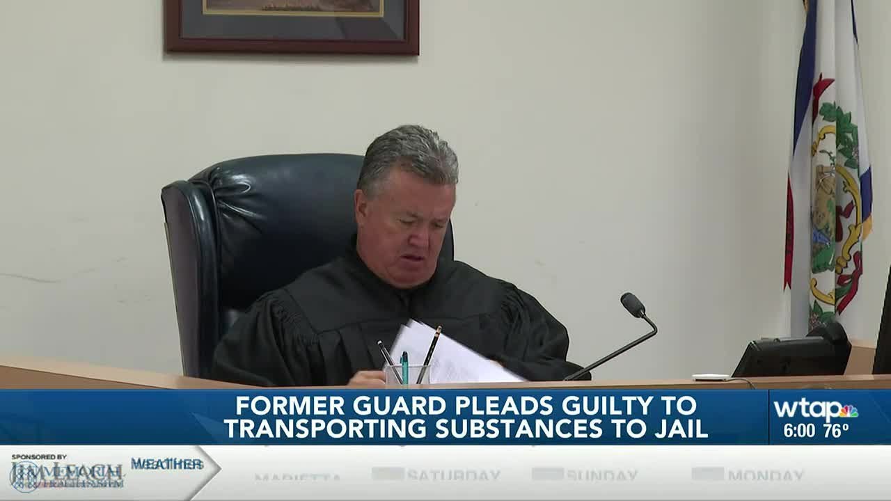 Prison guard changes plea from not guilty to guilty