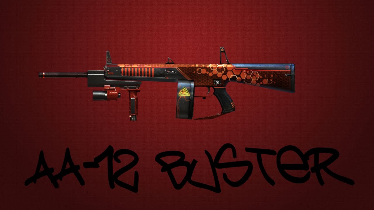 Выбивание капсулы [AA 12 Buster] #1