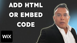How To Add HTML Or Embed Code In Wix Website  { 2025 edition }