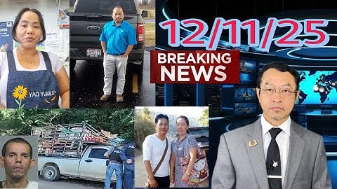 Xov Xwm Neeg Phem Tua Tsheb Niam Txiv Sib Tua 12/11/2025