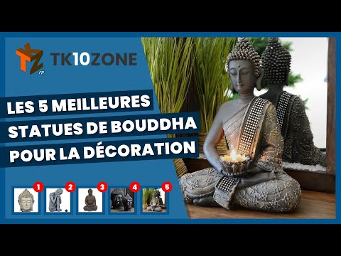 Les 5 meilleures statues de Bouddha pour la décoration