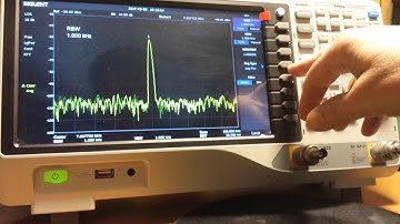 Siglent SSA3021X Spectrum analyzer bug