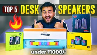 TOP 5 Best Desktop/PC Speakers under ₹1000/- in 2024 🔥🔥