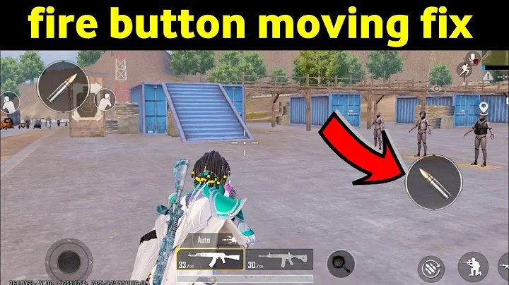 How to Fix Pubg Fire Button Problem | Fire Button move with Finger BGMi Fire Button Problem Fix
