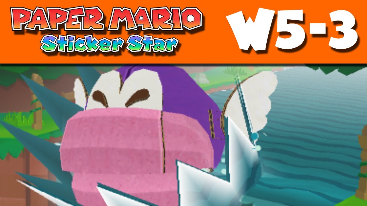 Paper Mario Sticker Star W5 3 Long Fall Falls Nintendo 3DS Gameplay Walkthrough YouTube paper-mario-sticker-star-w5-3-long-fall-falls-nintendo-3ds-gameplay-walkthrough-youtube
