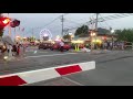 Passenger train passing through Old Orchard Beach, Maine on July 4, 2019!