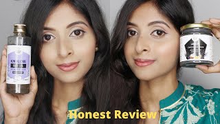 *Honest Review* of Amrutam Charcoal Face mask & Kuntal care Hair Spa | Not Sponsored | Sarbanidebroy