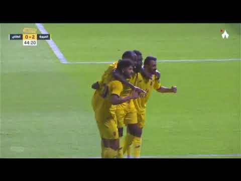 ملخص مباراة العروبة والطائي اليوم 2 1 اهداف مباراة العروبة والطائي اليوم دوري يلو 