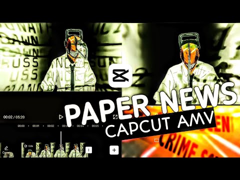 PAPER EFFECT LIKE AFTER EFFECT|| CAPCUT AMV TUTORIAL #Amv #tutorial #edit #capcut