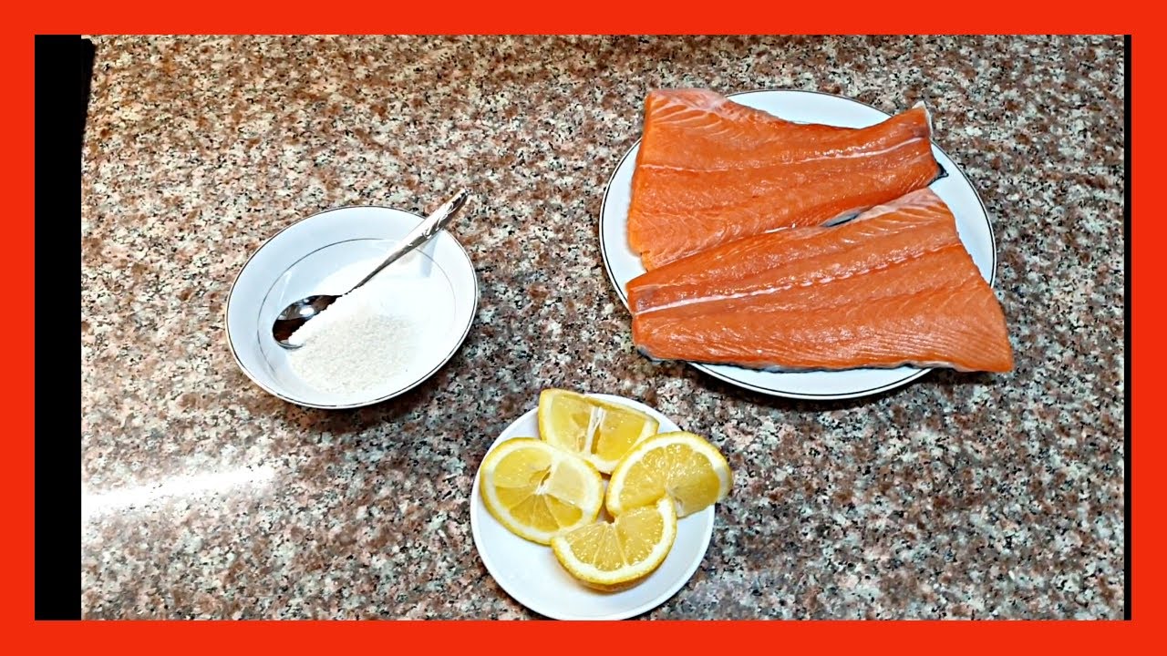 👉Como hacer 💥SALMON AHUMADO💥 con SAL ahumada