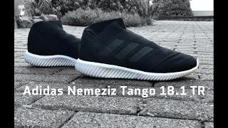 Adidas Nemeziz Tango 18.1 TR ‘Shadow Mode Pack’ | UNBOXING & ON FEET | fitness & fashion shoes | 4K