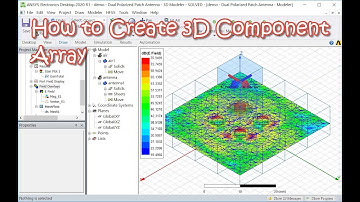 How to Create 3D Component Array