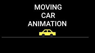 MOVING A CAR ANIMATION | C++ PROGRAM | C GRAPHICS