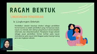 kelompok 5 ( Lingkungan Pendidikan )
