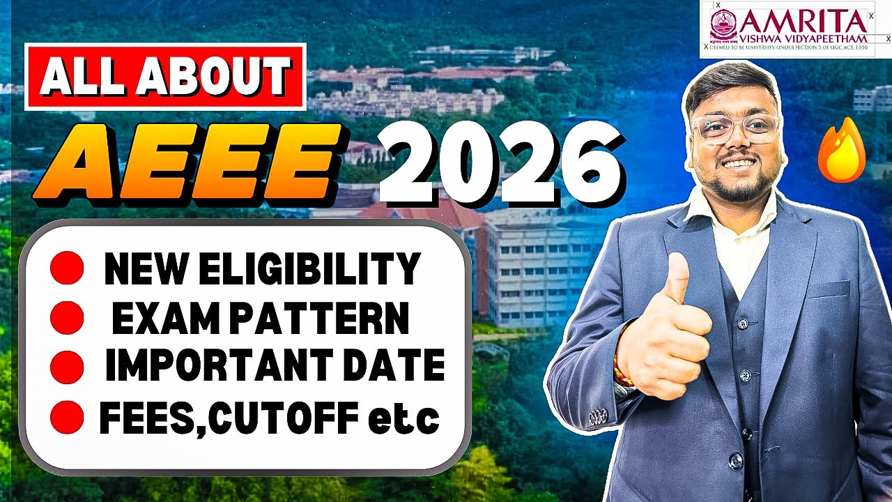 All About AEEE Exam 2026 😍 | Registration, Eligibility , Admission ...