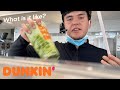 dunkin' day in the life | behind the counter, tips for workin' here