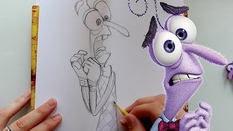 How to Draw FEAR from Pixar
