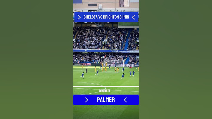 Palmer scores at 31'! Chelsea triumphs 4-2 over Brighton in Premier League 2024/25! #shorts